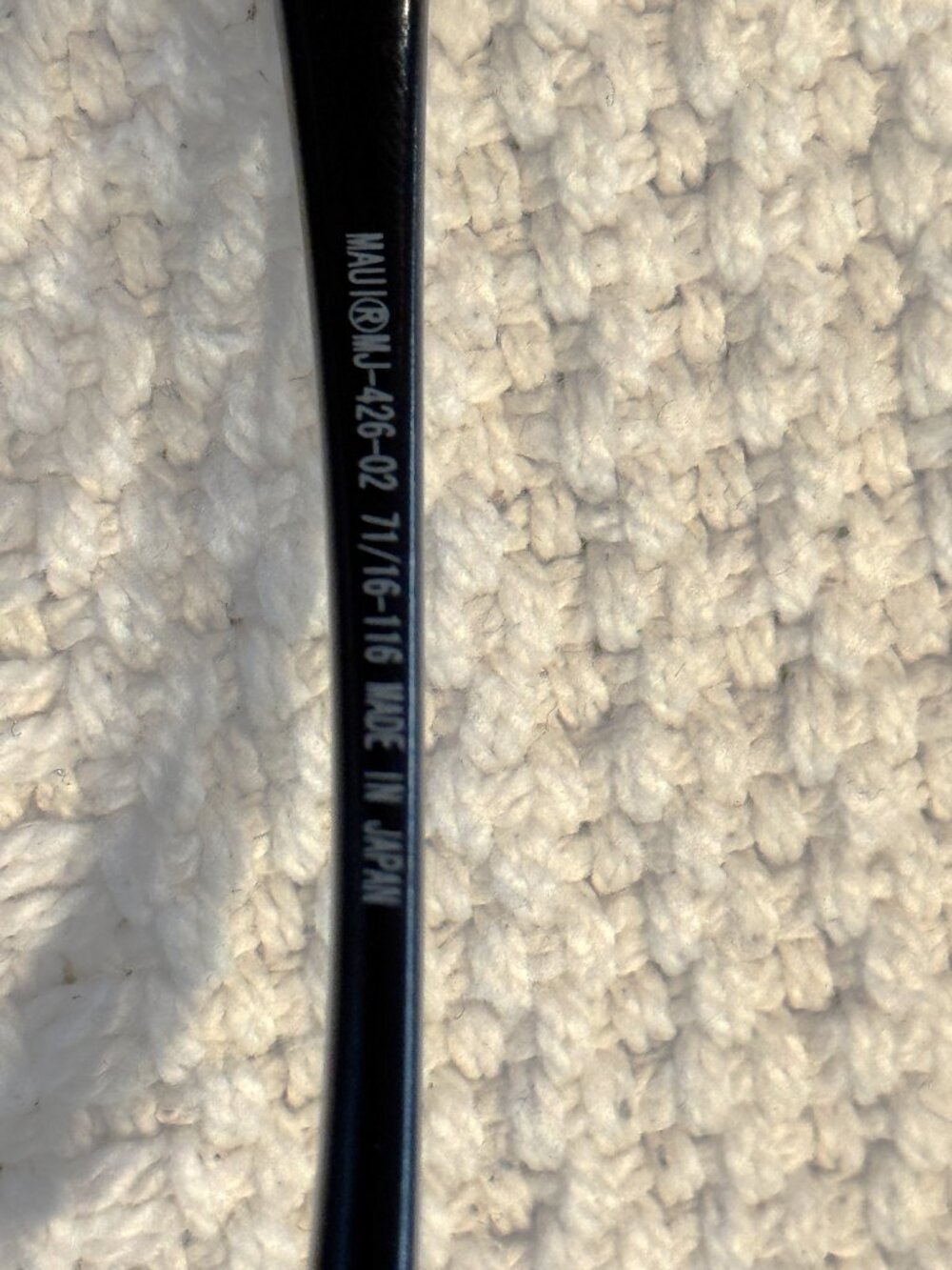 Maui Jim HOT SANDS semi-rimless Sunglasses - Model 426 - Picture 3 of 14